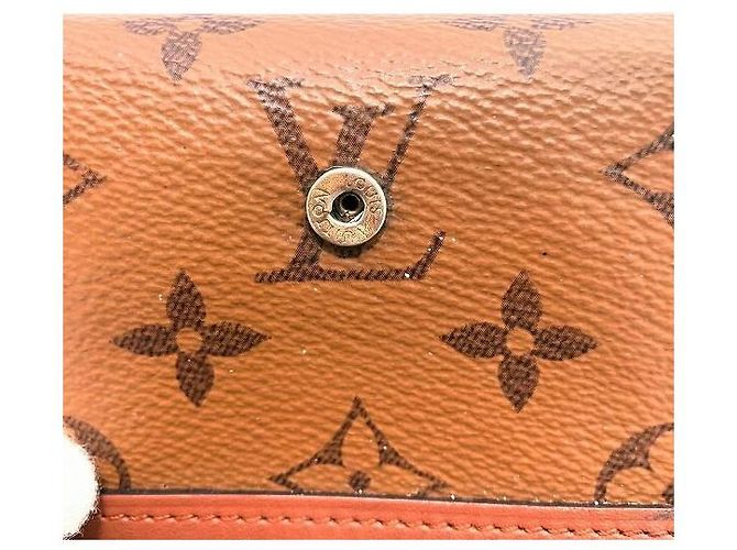 Louis Vuitton Monogram Reverse Portefeuille Dauphine Compact Leather Wallet - Ansicht 6