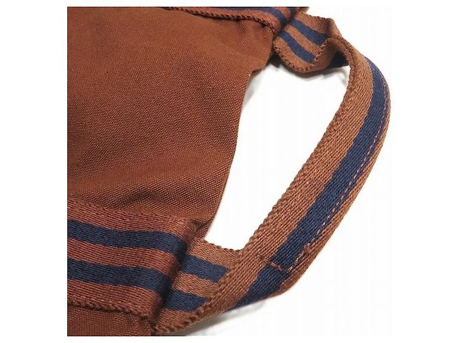 Hermès Fourre Tout Porte Document Canvas Briefcase - vue 9