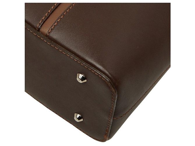 Borsa a mano in pelle Burberry Nova Check - vista 4