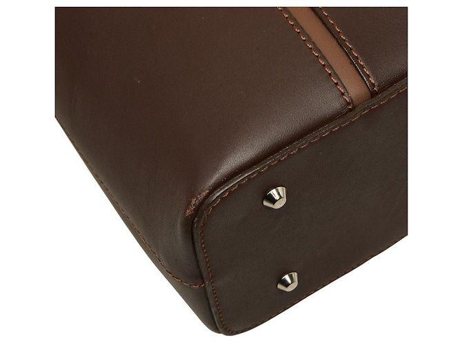 Borsa a mano in pelle Burberry Nova Check - vista 5