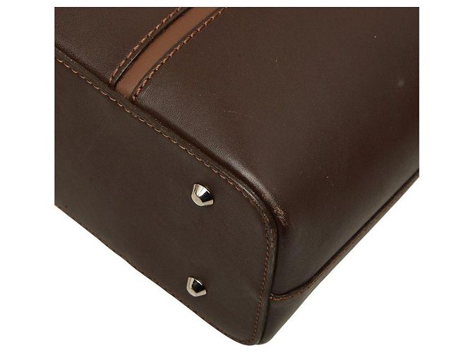 Borsa a mano in pelle Burberry Nova Check - vista 6