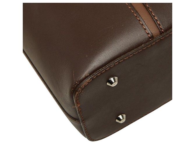 Borsa a mano in pelle Burberry Nova Check - vista 7