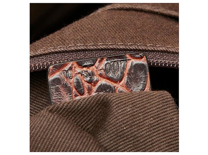 Céline Sac cabas Celine Bittersweet Macadam effet croc - vue 10