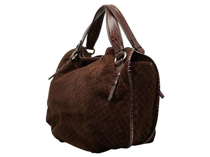 Céline Sac cabas Celine Bittersweet Macadam effet croc - vue 2