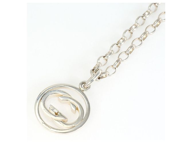 Collana Gucci Doppiag Silver - vista 3