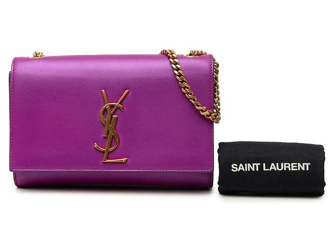 Yves Saint Laurent Borsa a tracolla Saint Laurent Kate Chain - vista 7
