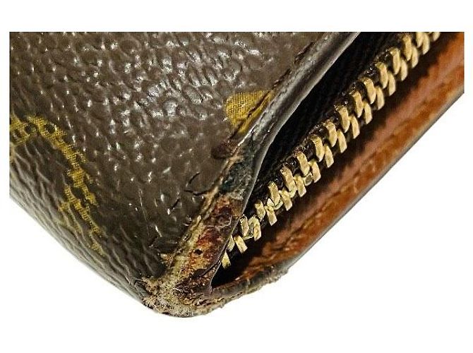Louis Vuitton Monogram Porte Monnaie Zip Wallet - vista 6