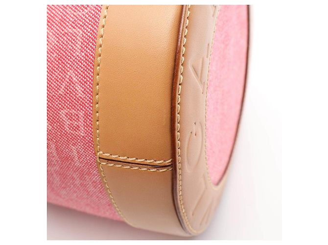 Bulgari Borsa Bvlgari Bzero1 Logo Mania in tela e pelle - vista 7