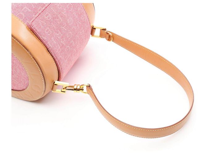Bulgari Borsa Bvlgari Bzero1 Logo Mania in tela e pelle - vista 8