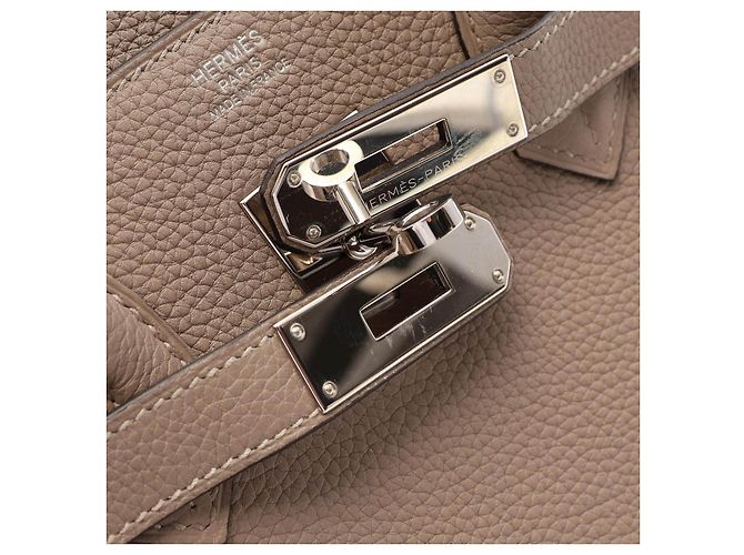 Hermès Birkin 30 Togo Couro Bege - vista 9
