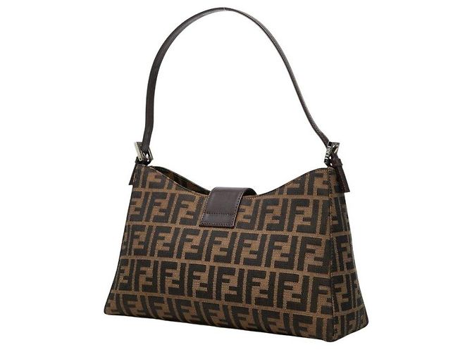 Fendi Zucca Schultertasche - Ansicht 2
