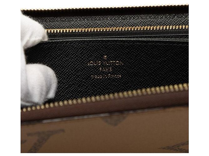 Portafoglio Zippy Louis Vuitton Monogram Giant Reverse - vista 5