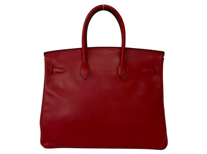 Hermès Bolso de mano Hermes Birkin35 Box Calf - vista 3