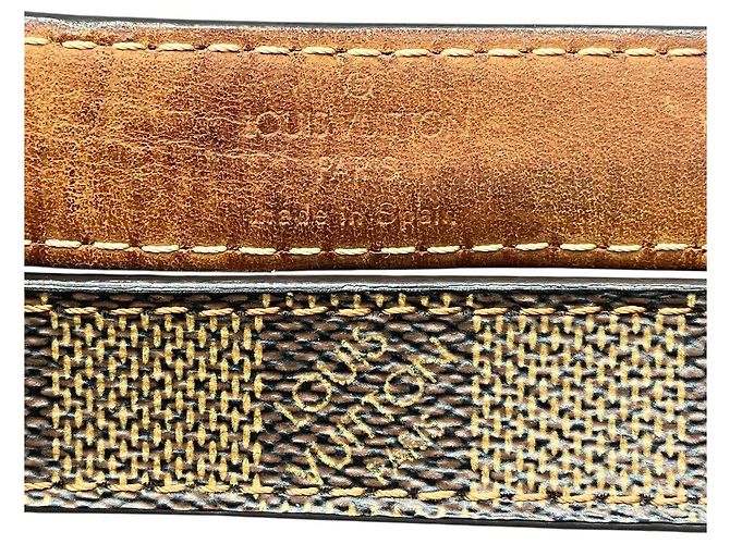Louis Vuitton Damier Ebene Gürtel - Ansicht 3