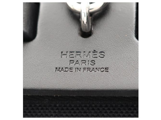 Hermès HERMES Herbag Zip PM Toile Militaire Borsa a mano 2 vie - vista 4