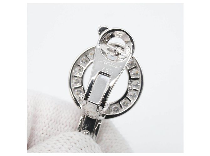 Pendientes Cartier Himaria Perla Diamante Au750 - vista 4