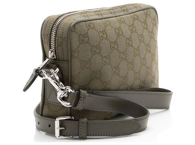 Gucci GG Canvas Web Loop Small Crossbody - vista 2