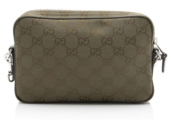 Gucci GG Canvas Web Loop Small Crossbody - vista 3