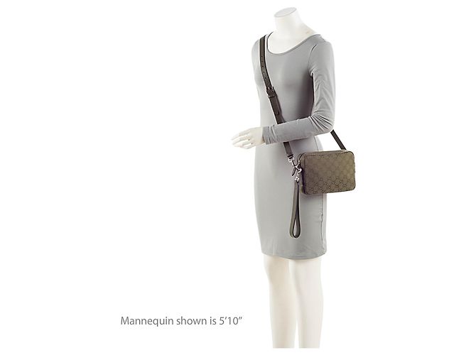 Gucci GG Canvas Web Loop Small Crossbody - vista 5