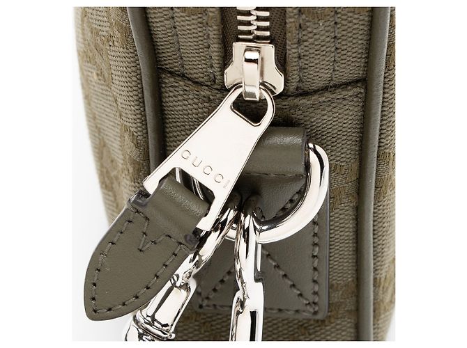Gucci GG Canvas Web Loop Small Crossbody - vista 9
