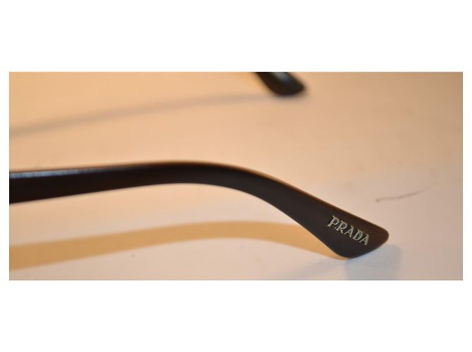 Prada SPR060 Brown Gradient Sunglasses - view 4