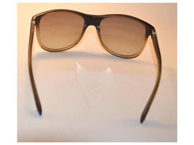 Prada SPR060 Brown Gradient Sunglasses - view 5