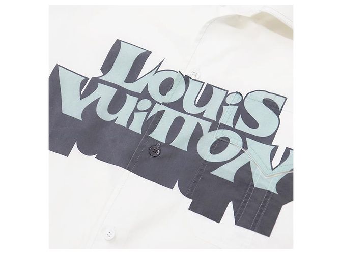 Camicia in misto cotone Louis Vuitton - vista 3