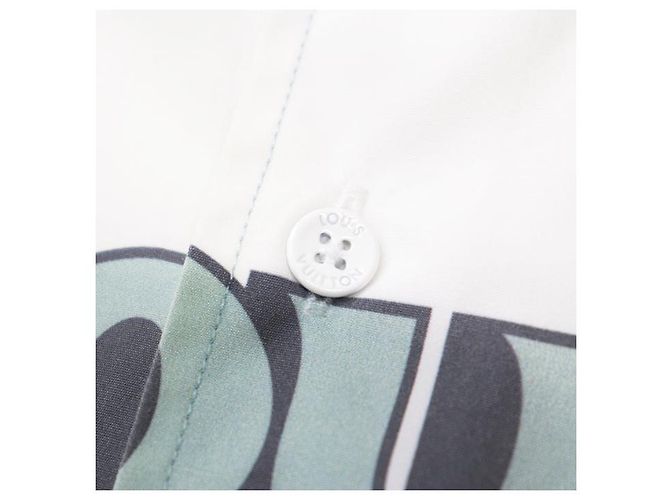 Camicia in misto cotone Louis Vuitton - vista 4