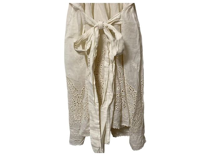 Autre Marque REKISAMI Besticktes Baumwollkleid - Ansicht 3