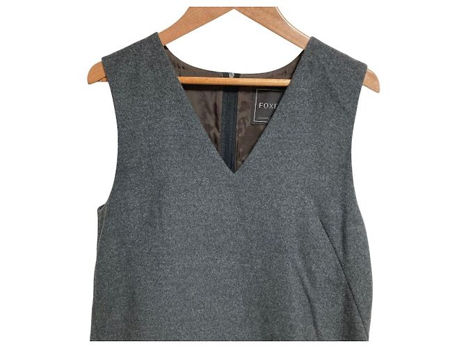 Autre Marque Abito in lana FOXEY Grigio - vista 3