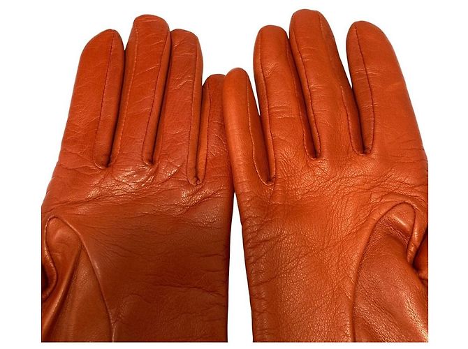 Autre Marque Luvas Sermoneta Gloves em pele de cabra - vista 3