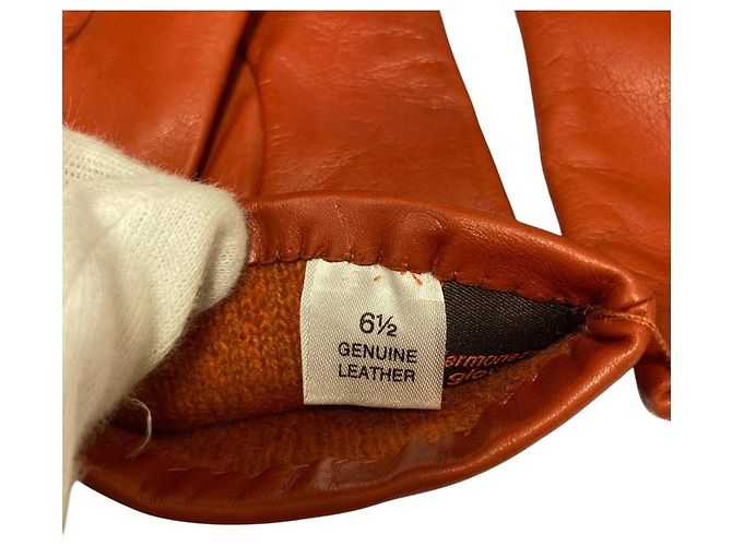 Autre Marque Luvas Sermoneta Gloves em pele de cabra - vista 5