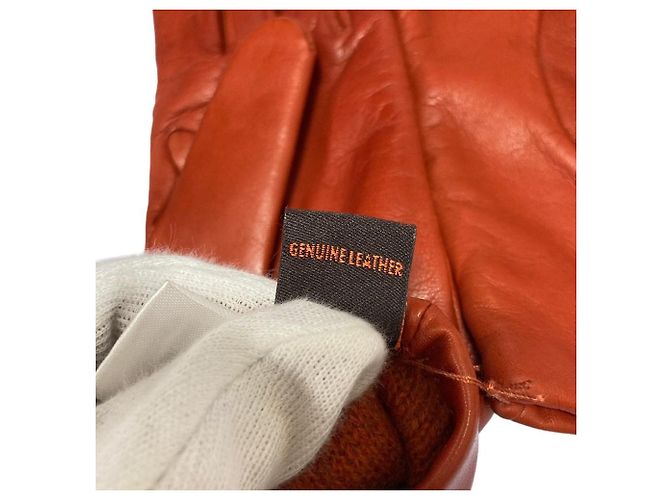 Autre Marque Luvas Sermoneta Gloves em pele de cabra - vista 7
