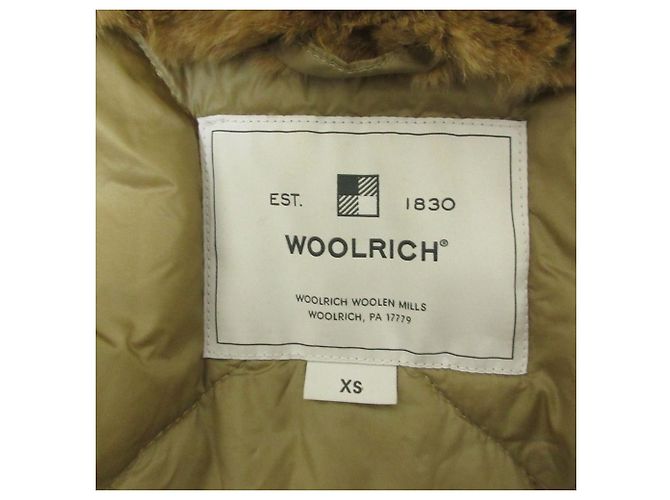 Cappotto imbottito in pelliccia di coniglio WOOLRICH - vista 3