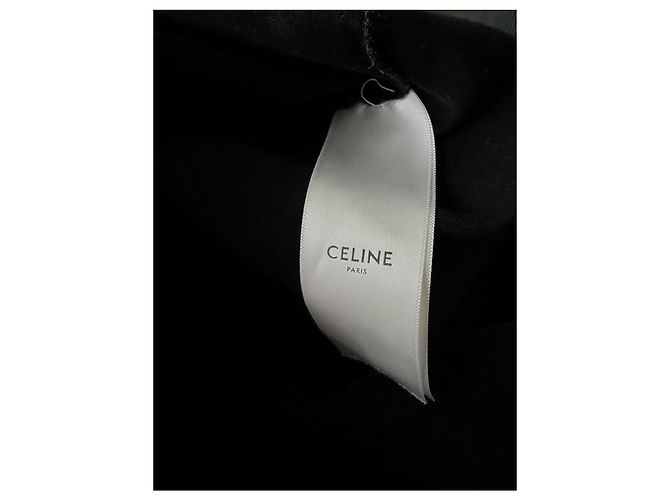 T-shirt Céline Logo em algodão - vista 7