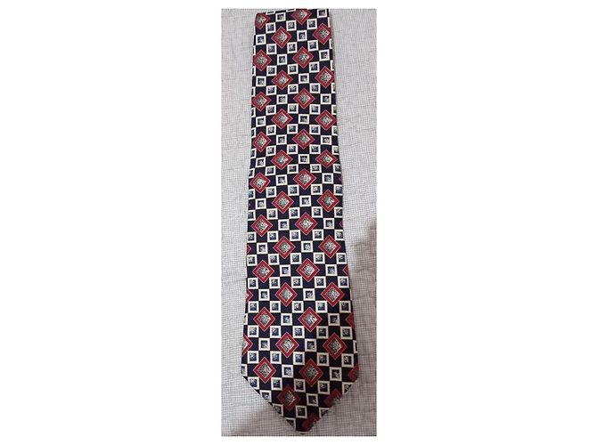 Autre Marque Savile Row Silk Tie with Diamond Pattern - view 4