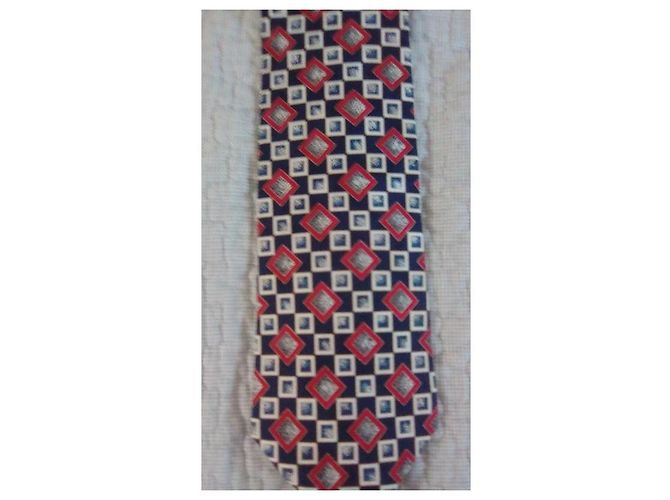 Autre Marque Savile Row Silk Tie with Diamond Pattern - view 5