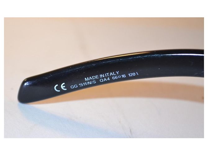 Gafas de sol Gucci GG1511/N/S de plástico negro - vista 7
