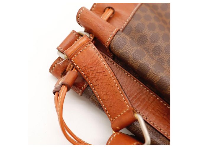 Céline Borsa Secchiello Celine Monogram in Pelle Brown - vista 10