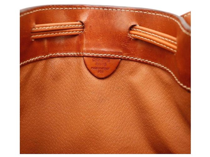 Céline Borsa Secchiello Celine Monogram in Pelle Brown - vista 8