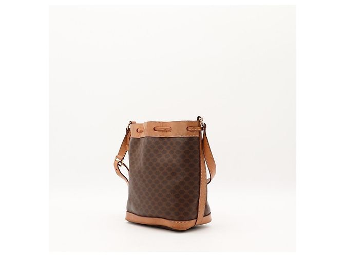 Céline Borsa Secchiello Celine Monogram in Pelle Brown - vista 2