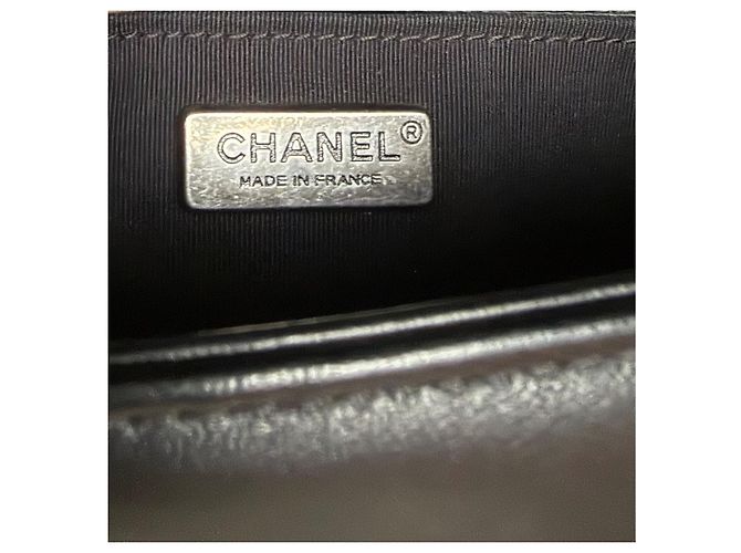 Borsa Chanel Boy Swarovski Crystals - vista 11