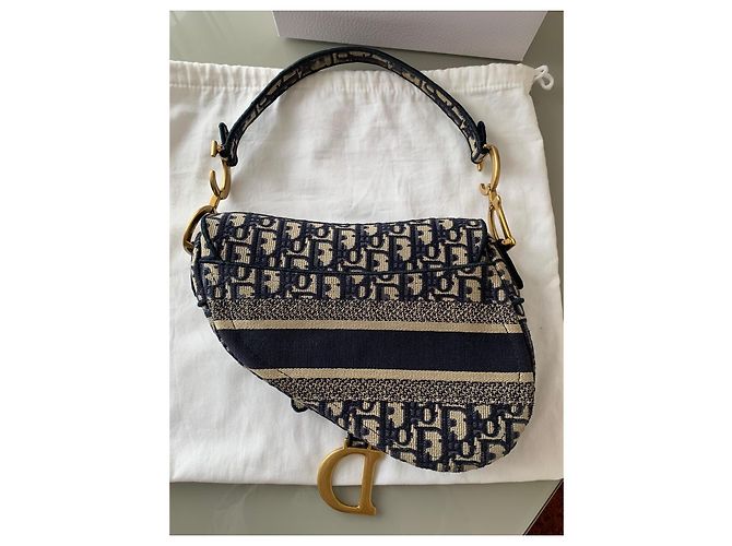 Bolsa Christian Dior Saddle Oblique Medium - vista 10