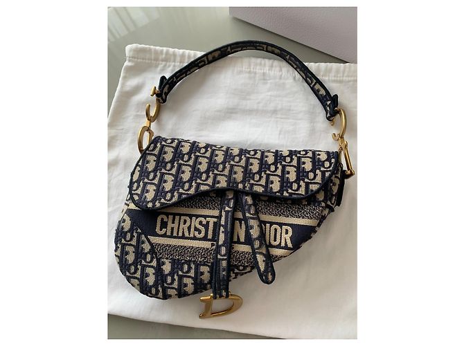 Bolsa Christian Dior Saddle Oblique Medium - vista 2