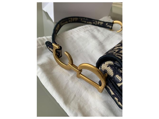Bolsa Christian Dior Saddle Oblique Medium - vista 5