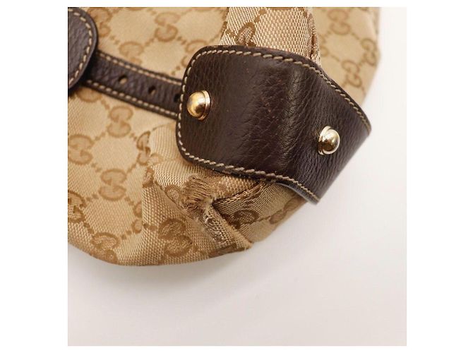 Gucci Monogram Canvas Schultertasche - Ansicht 10