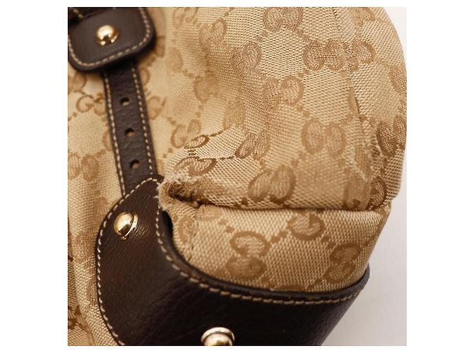 Gucci Monogram Canvas Schultertasche - Ansicht 11