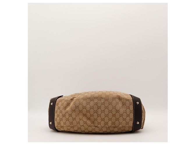 Gucci Monogram Canvas Schultertasche - Ansicht 5