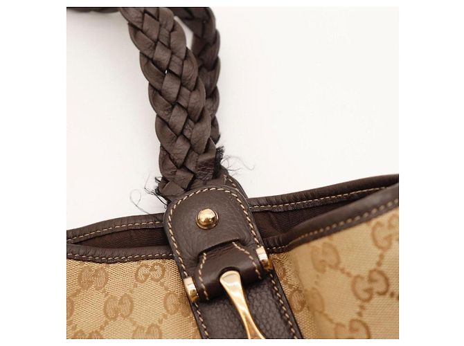 Gucci Monogram Canvas Schultertasche - Ansicht 7