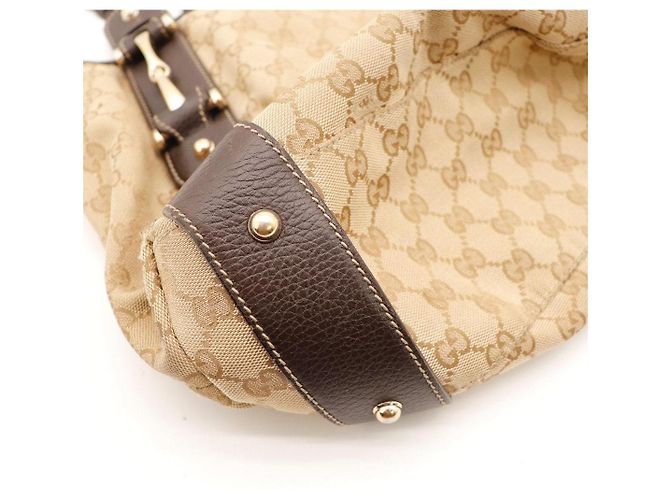 Gucci Monogram Canvas Schultertasche - Ansicht 9